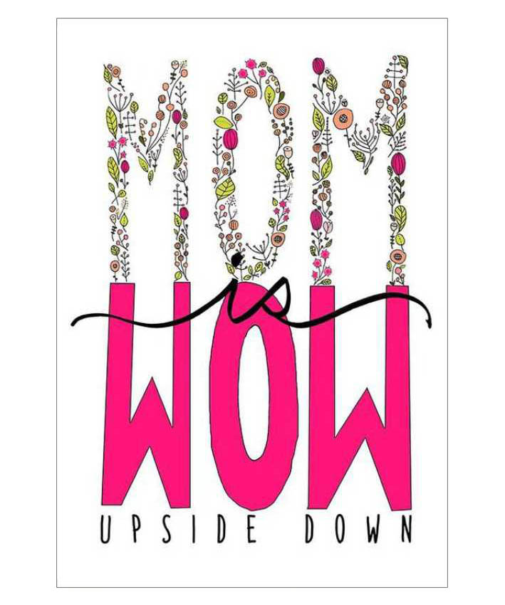Κάρτα για την Μαμά "Mom Wow"