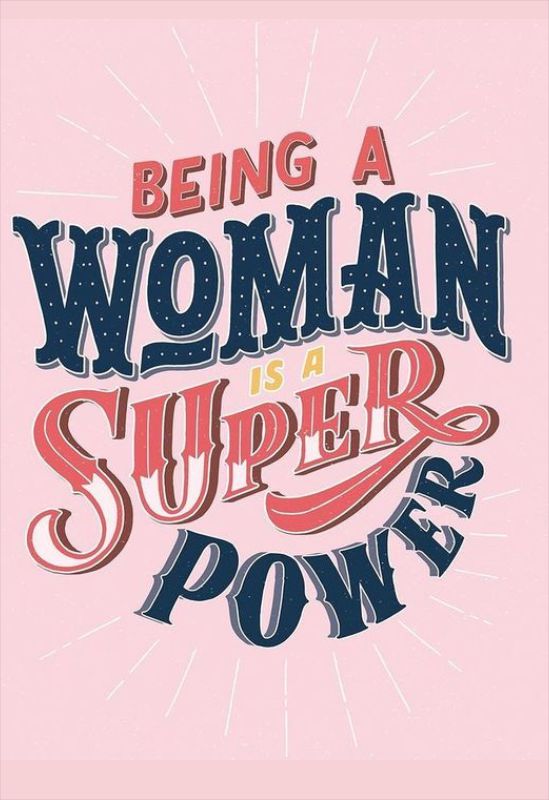 Κάρτα "Super Woman"