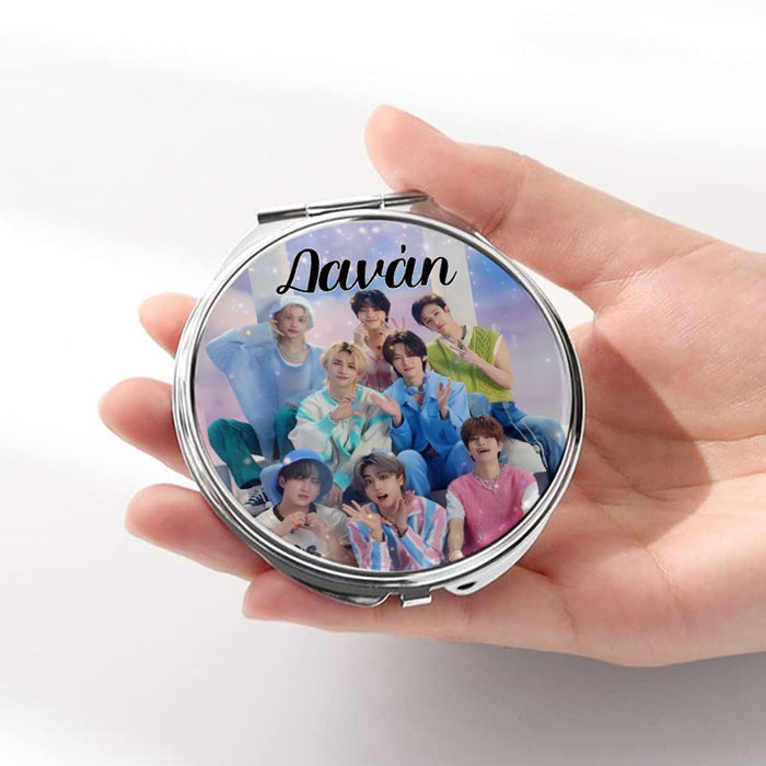 Καθρεφτάκι Stray Kids Ασημί Στρογγυλό