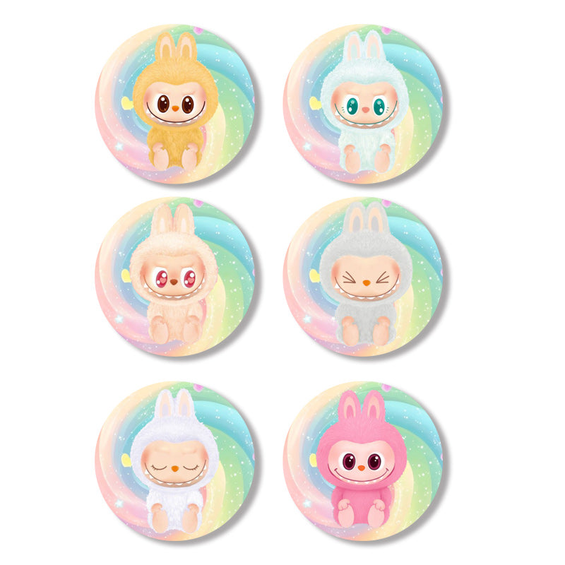 Κονκάρδες LABUBU (6 τεμ)