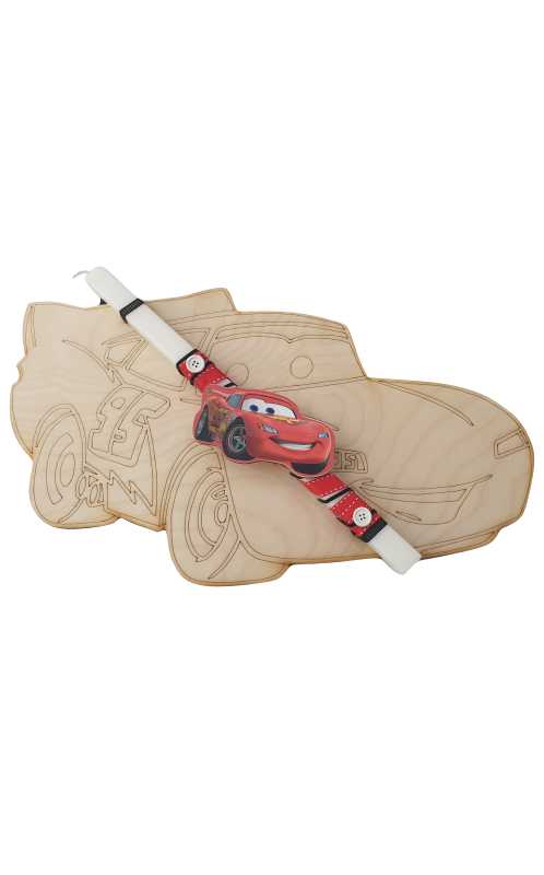 Λαμπάδα McQueen – Πινακίδα Δωματίου που ζωγραφίζεται