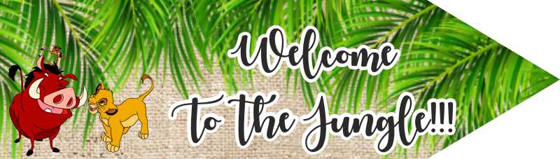 Ξύλινη διακοσμητική πινακίδα Lion King