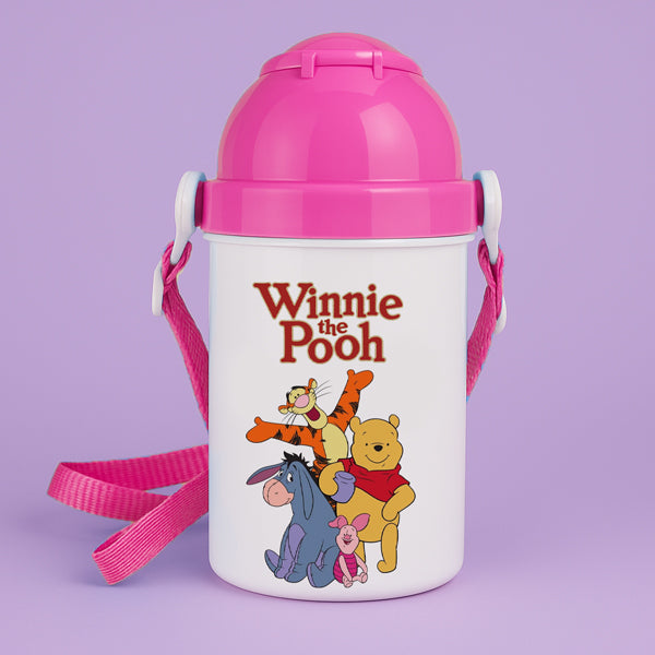 Παιδικό Παγούρι - Winnie The Pooh Ροζ 400ml