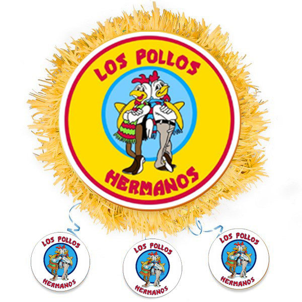 Πινιάτα πάρτυ Breaking Bad Los Pollos Hermanos