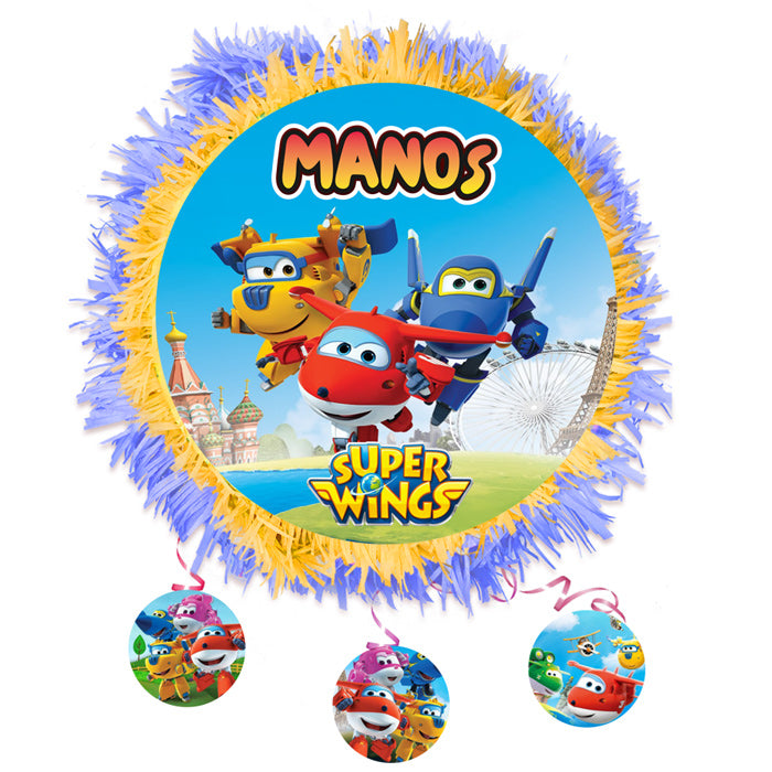 Πινιάτα πάρτυ Super Wings