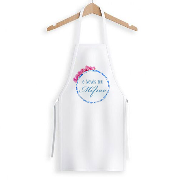 Ποδιά Νονού/Νονάς - Βουκαμβίλια