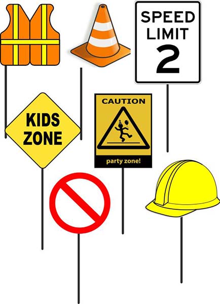 Στικάκι Photo Booth Under Construction (7 τεμ)