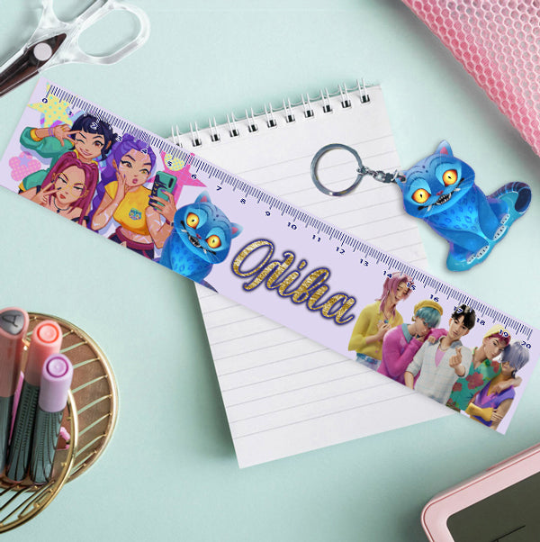 Χάρακας K-Pop Demon Hunters με μπρελόκ