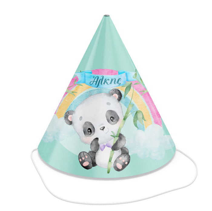 Καπελάκια πάρτυ Panda (4 τεμ)