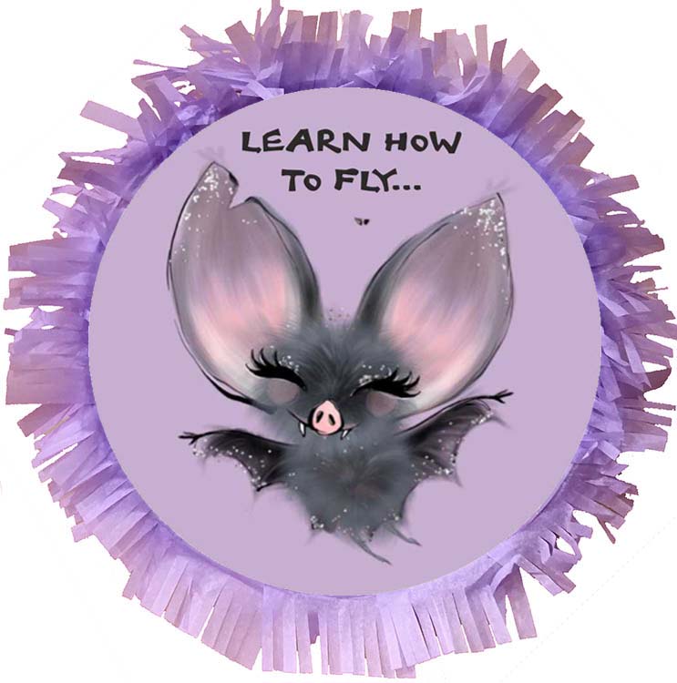 Πινιάτα Halloween Νυχτερίδα