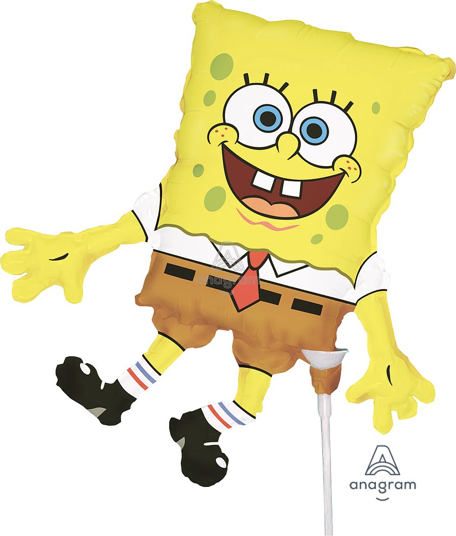 Μπαλόνι Φοιλ μίνι 14 Μπομπ Σφουγγαράκης / 36 εκ - SpongeBob