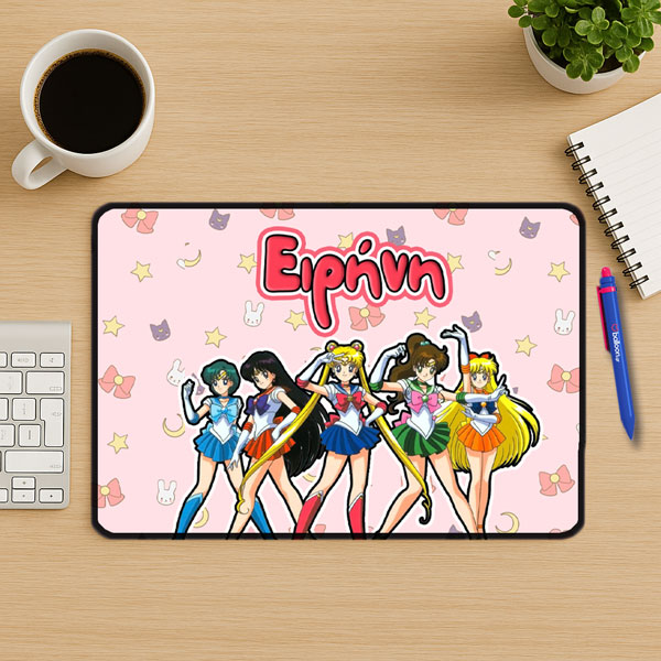 Mouse Pad Gaming - Sailor Moon Με Όνομα