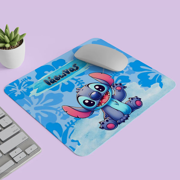 Mouse Pad - Stitch Blue Hawaii