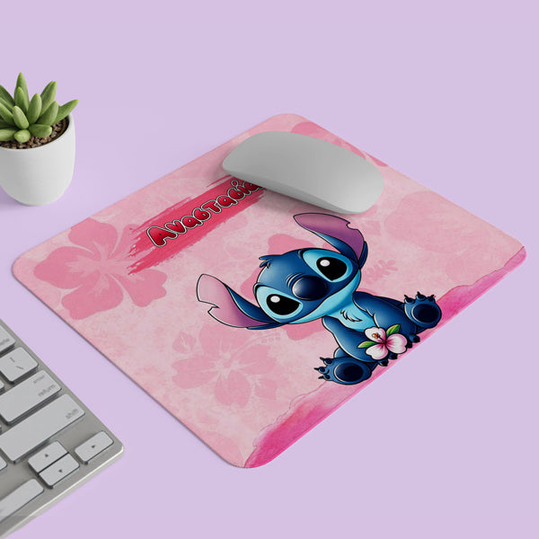 Mouse Pad - Stitch Pink Mood