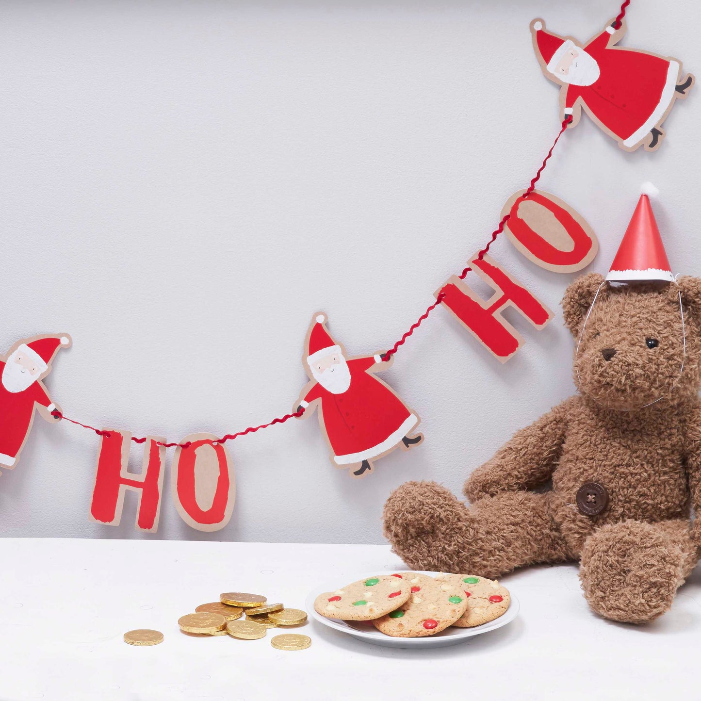 Γιρλάντα Ho Ho Ho Christmas Santa / 2 μ.