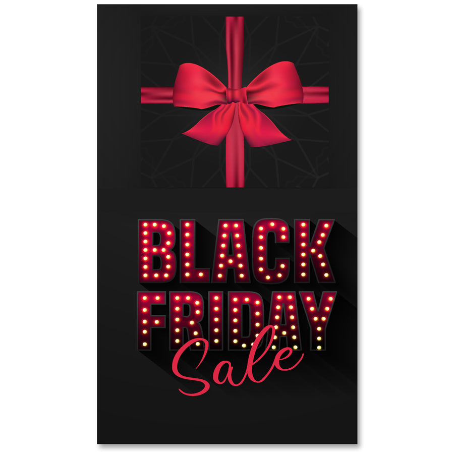 Αφίσα Black Friday Sale 1,30m