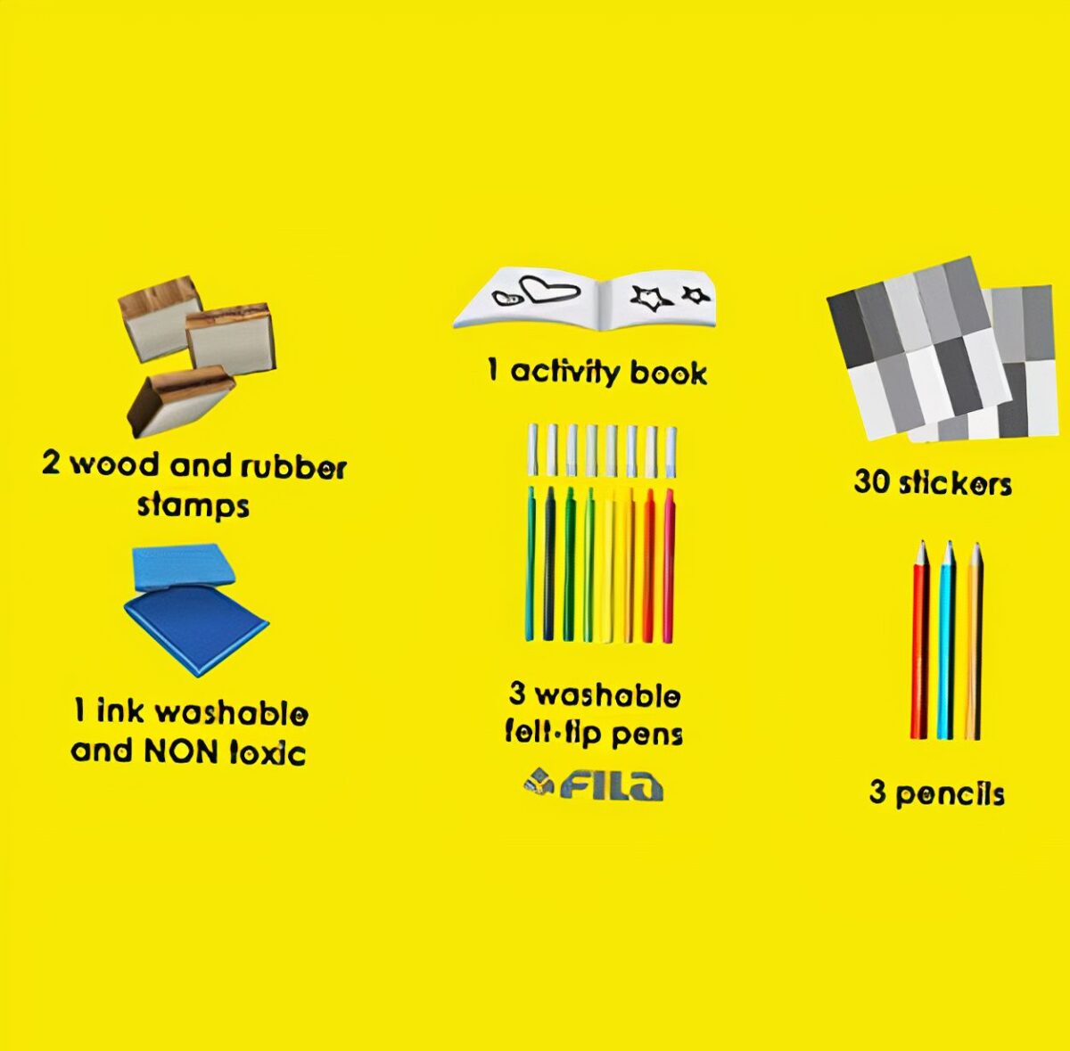 Αυγό Mickey Mouse με είδη ζωγραφικής