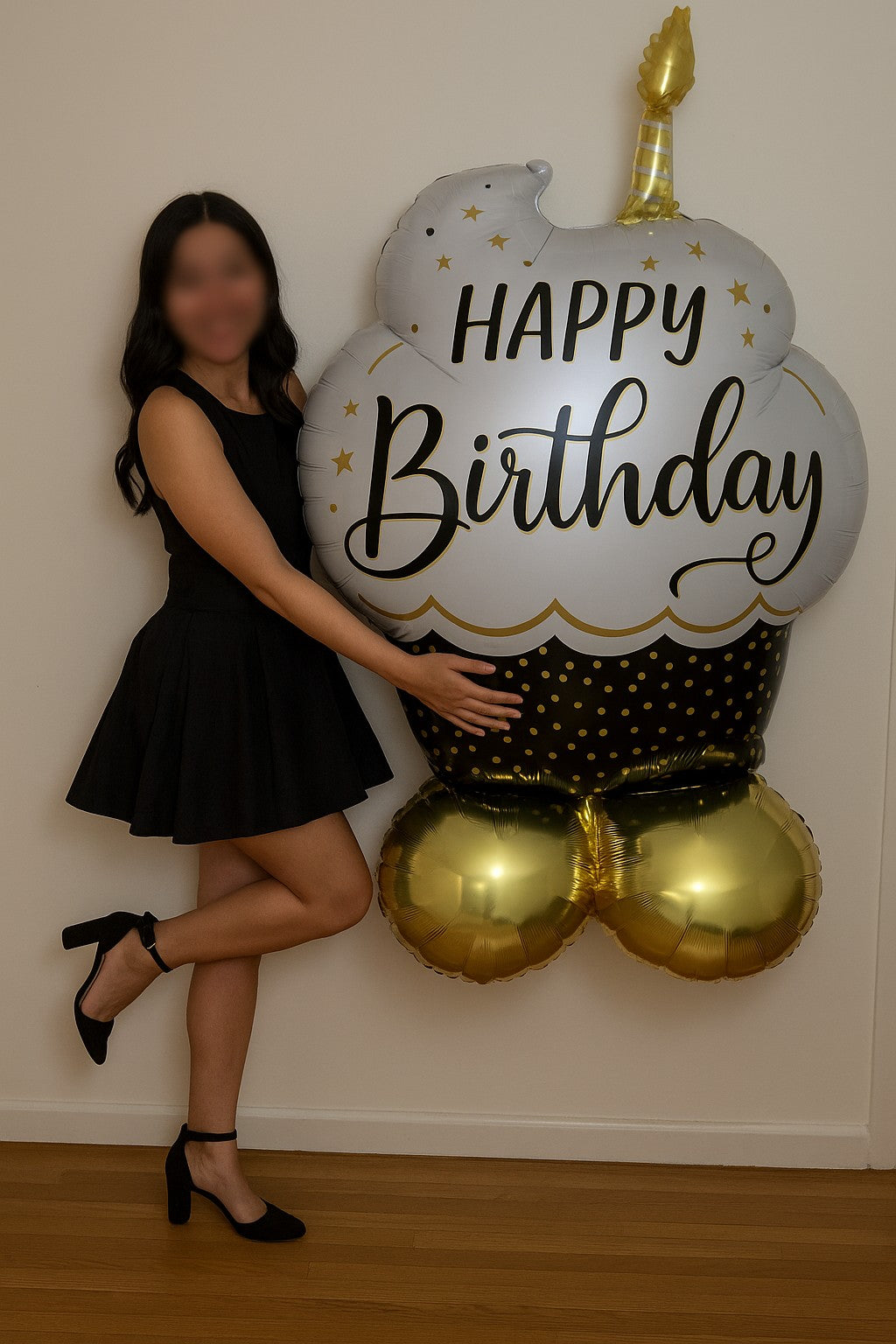 AirLoonz Τεράστιο Μπαλόνι Cupcake