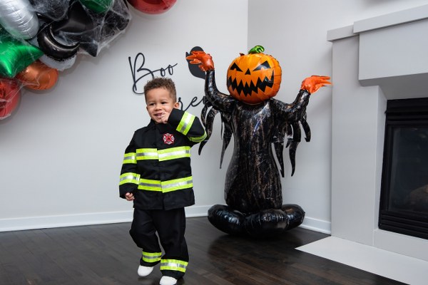 AirLoonz Τεράστιο Μπαλόνι Φάντασμα Κολοκύθα