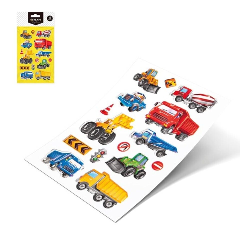 Αυτοκόλλητα Εργοτάξιο (15 τεμ)