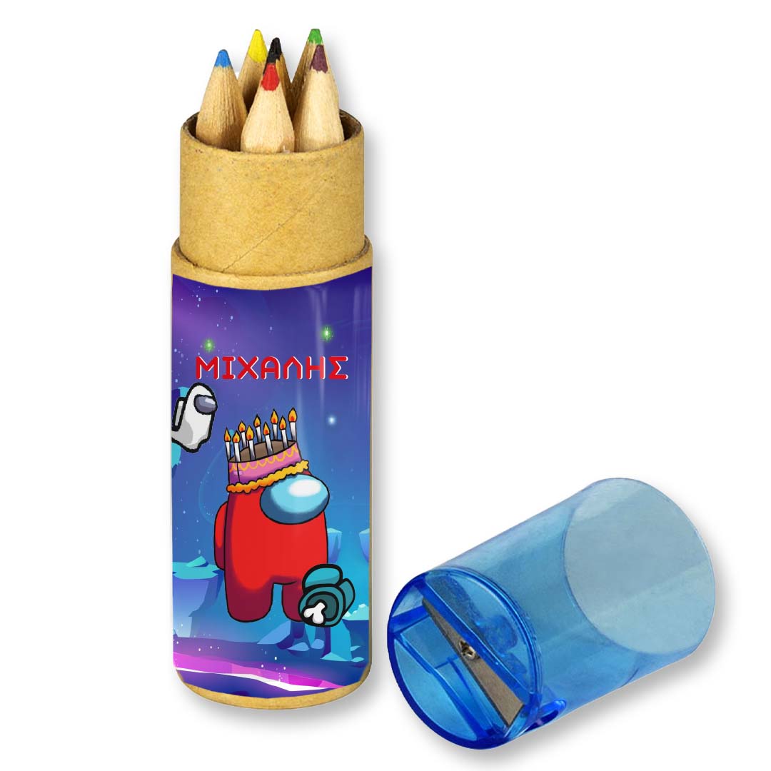 Ξυλομπογιές Among Us