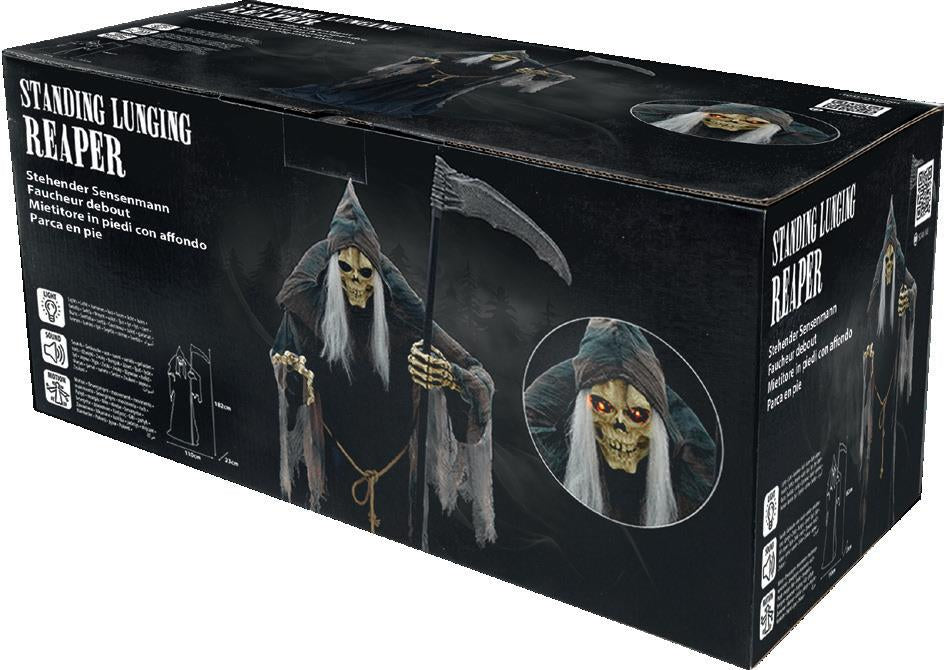 Animatronic XL Φιγούρα Halloween - Χάρος με Δρεπάνι 182cm