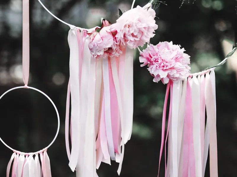 Ανοιχτό Κρεμ σατέν φαρδιά κορδέλα (25m)