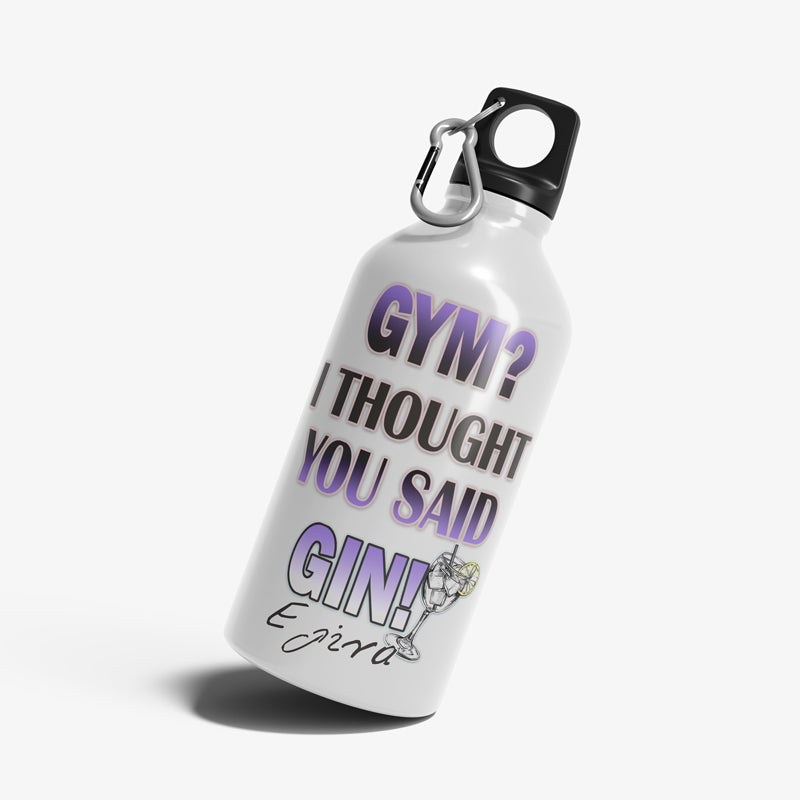 Ανοξείδωτο Παγούρι για Γυμναστήριο - Gym or Gin
