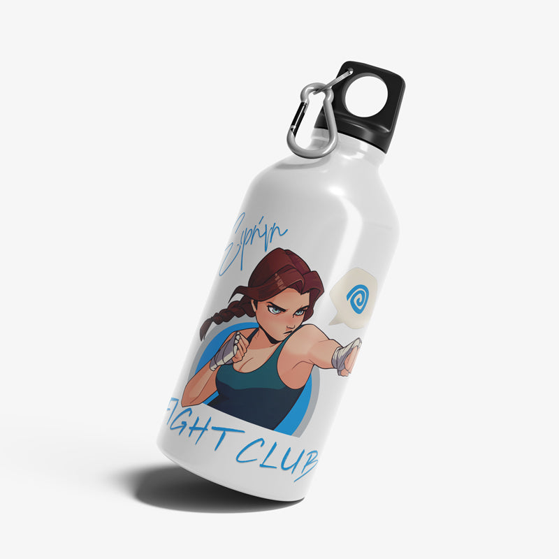 Ανοξείδωτο Παγούρι για Γυμναστήριο - Kick Boxing Girl