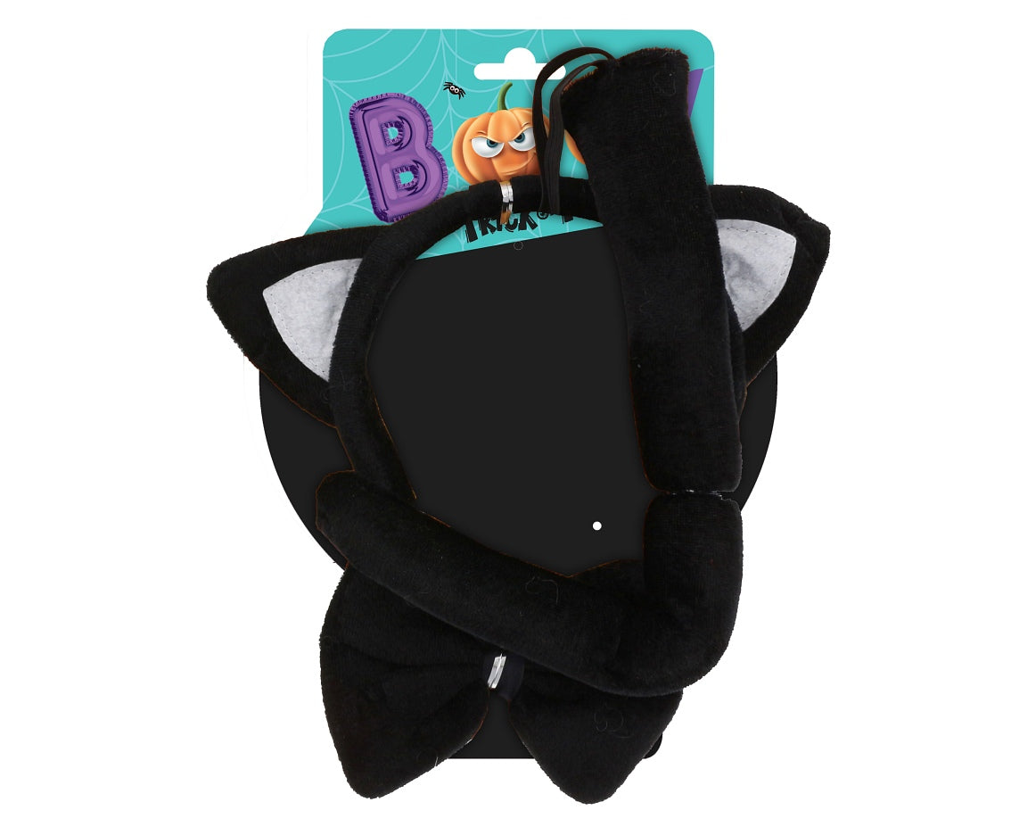 Αποκριάτικα Αξεσουάρ Μαύρη Γατούλα (3 τεμ)