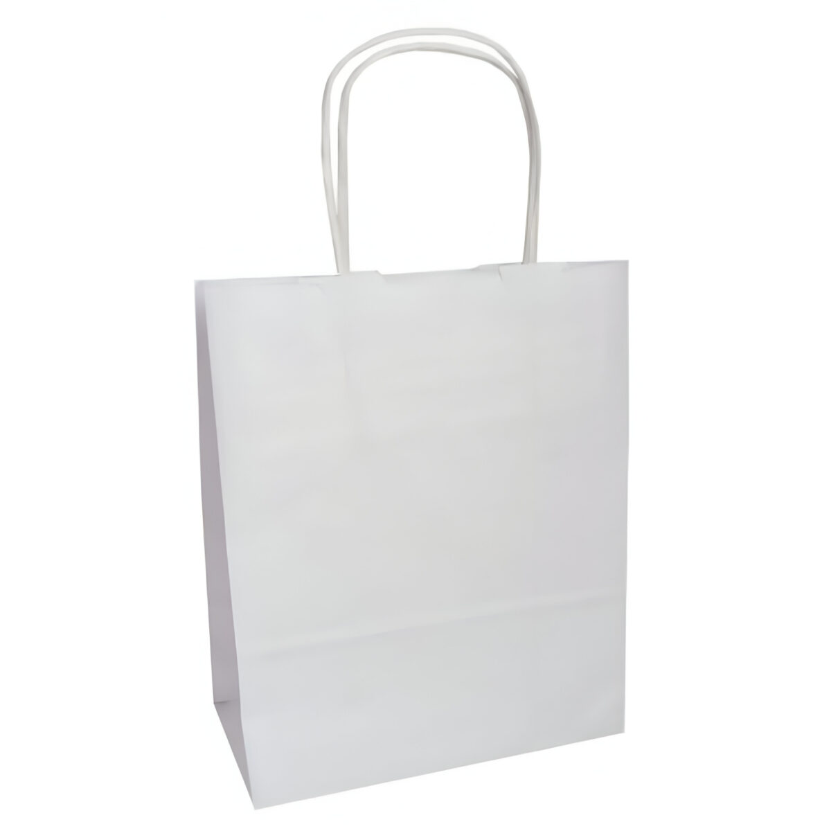 Λευκή Τσάντα Δώρου με στριφτή λαβή (31Χ25Χ12)