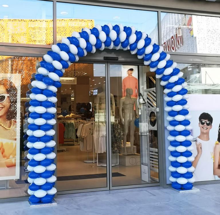 Άσπρο - Αδιάβροχο Μπαλόνι για γιρλάντα (χωρίς βαλβίδα)