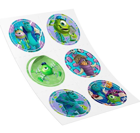 Αυτοκόλλητα Τέρατα ΑΕ (6 τεμ)