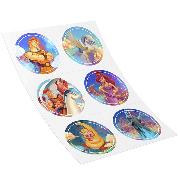 Αυτοκόλλητα Ηρακλής (6 τεμ)