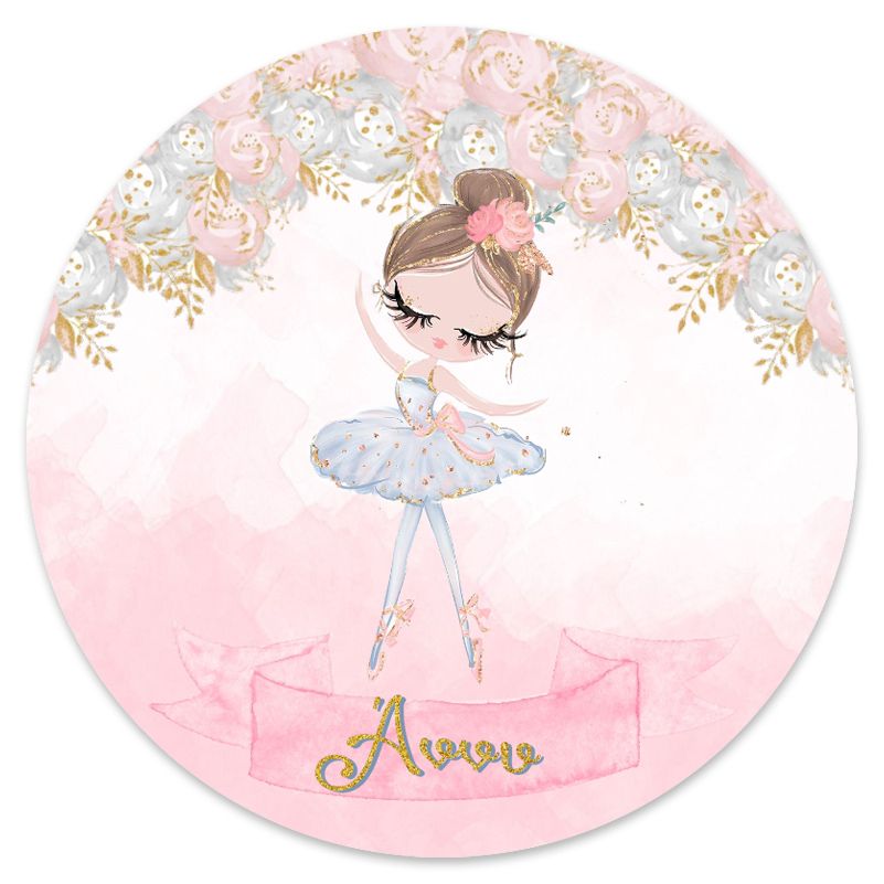 Αυτοκόλλητα με όνομα Μπαλαρίνα (6 τεμ)