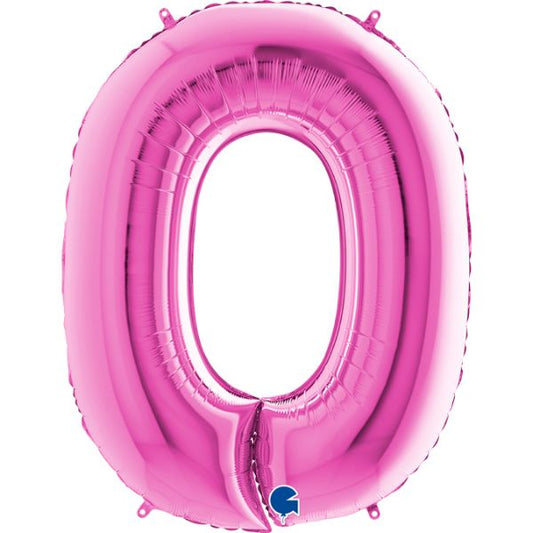 Μπαλόνια Αριθμοί Φούξια 100 cm – 40″