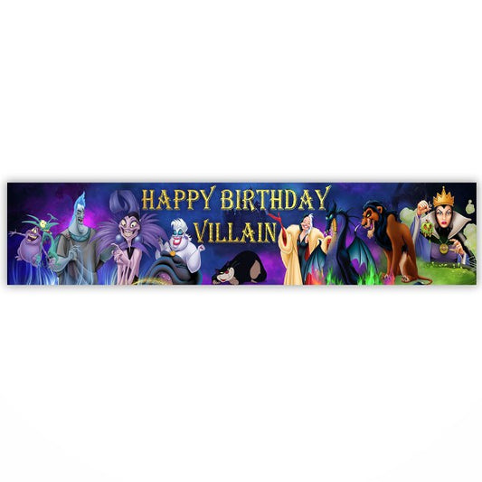 Banner Disney Villains 1,30m
