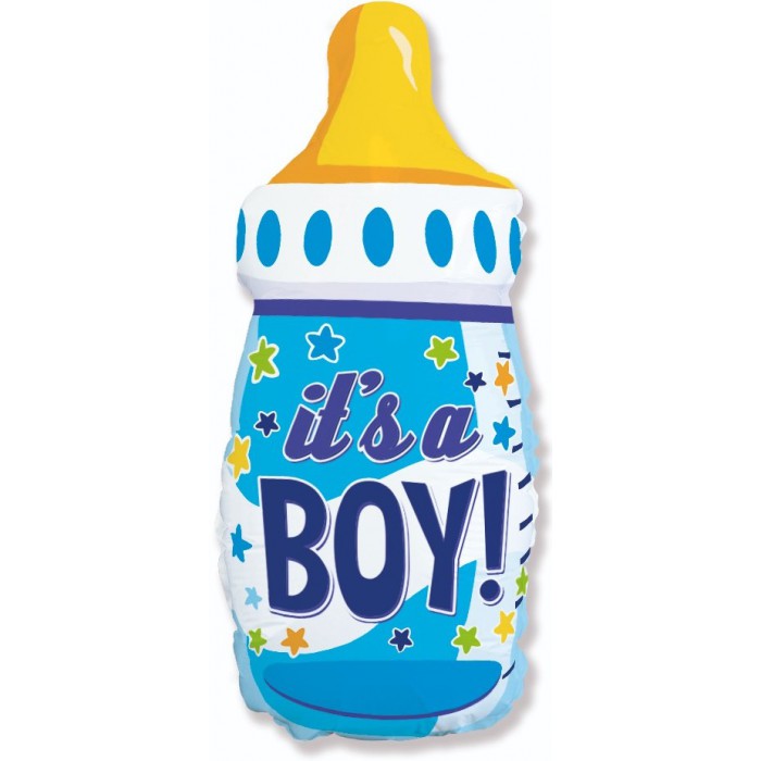 Μπαλόνι Φοιλ Μπιμπερό It's a Boy / 43 x 80 εκ - ασυσκεύαστο