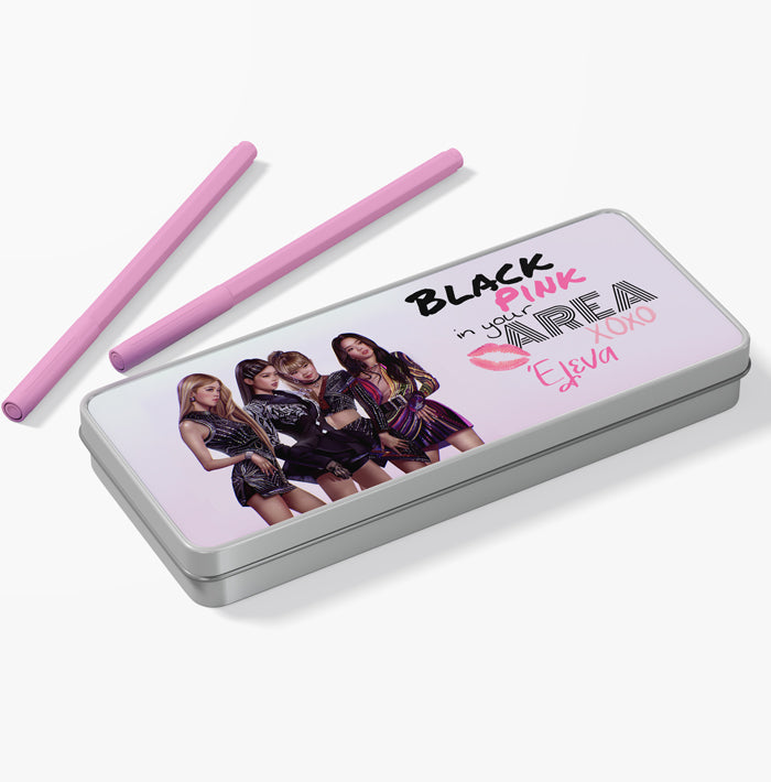 Κασετίνα με όνομα - BlackPink