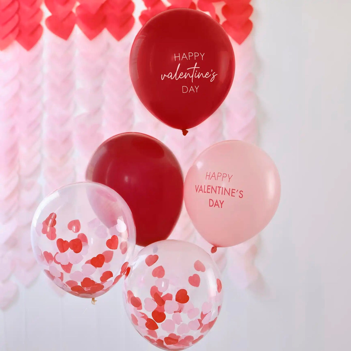 Μπαλόνια Λατέξ 12 Happy Valentine's Day / 5 τμχ