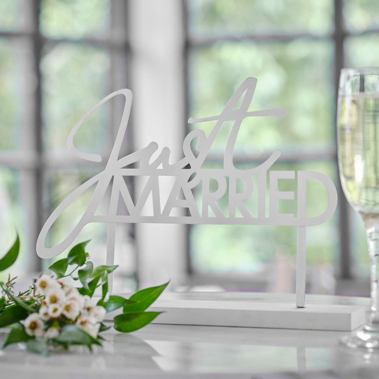 Διακοσμητικό τραπεζιού Just Married