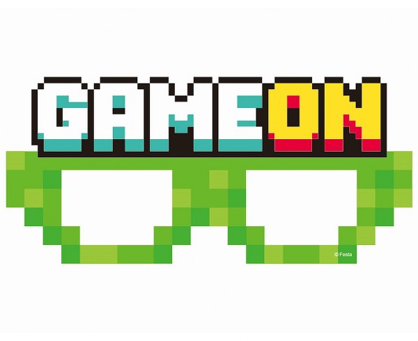 Χάρτινα Γυαλιά Game On (6 τεμ)
