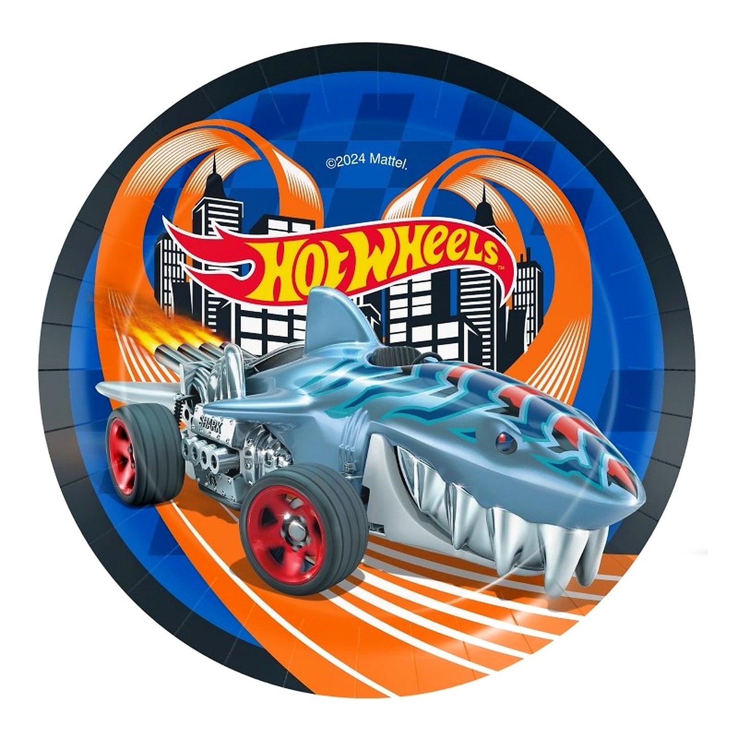 Χάρτινα Πιάτα – Hot Wheels (8 Τεμ)