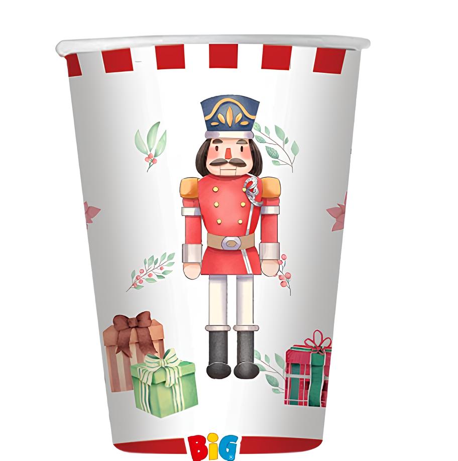 Χάρτινα Ποτήρια - Καρυοθραύστες (8 τεμ)