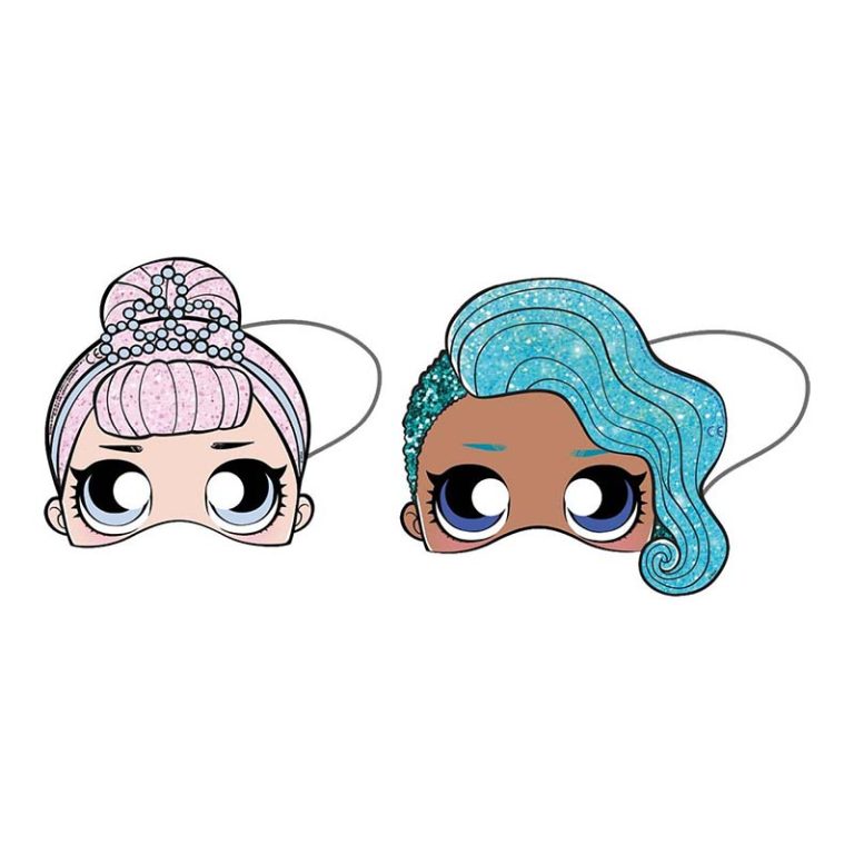 Χάρτινες Μάσκες LOL Surprise (6 τεμ)