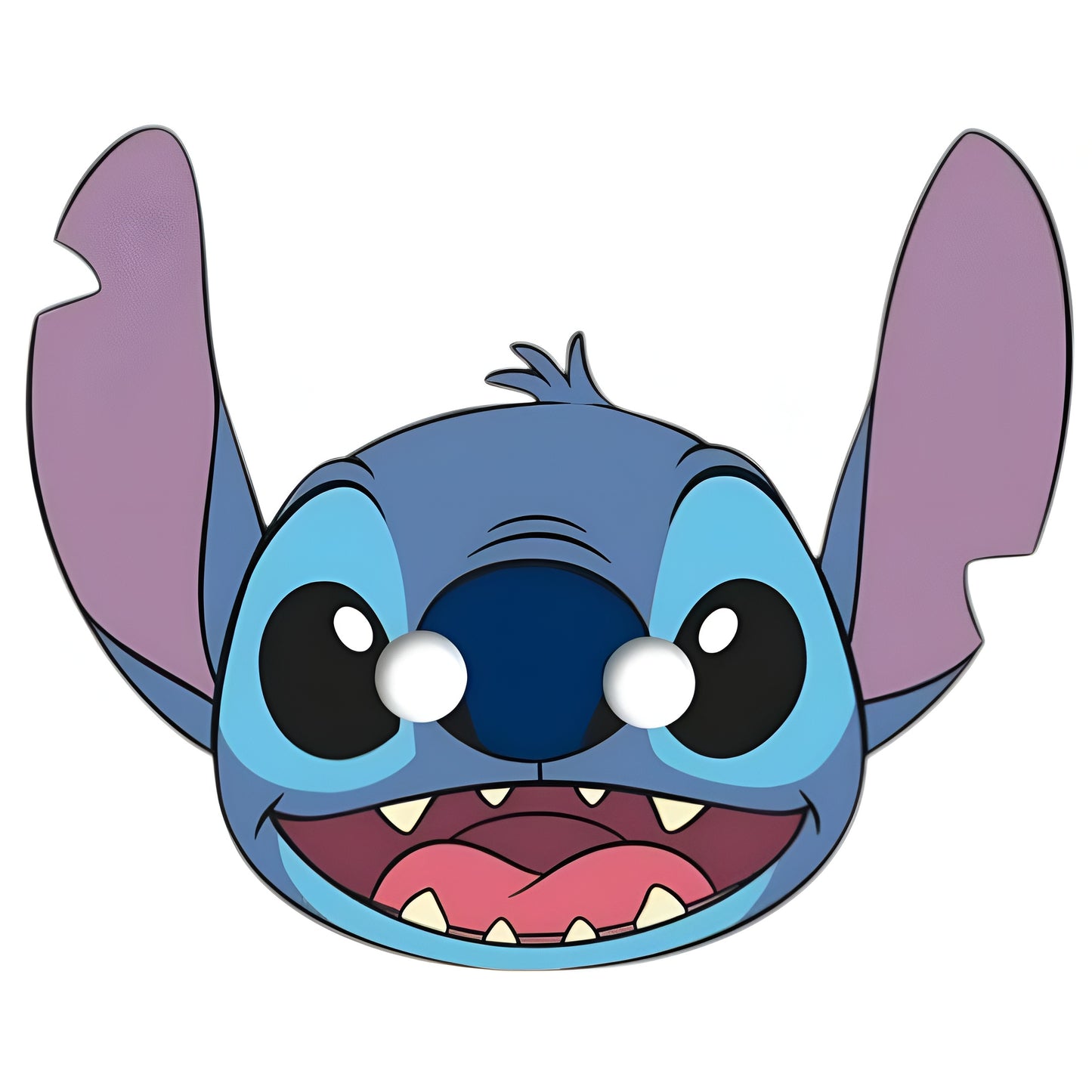 Χάρτινες Μάσκες Stitch & Angel (6 τεμ)