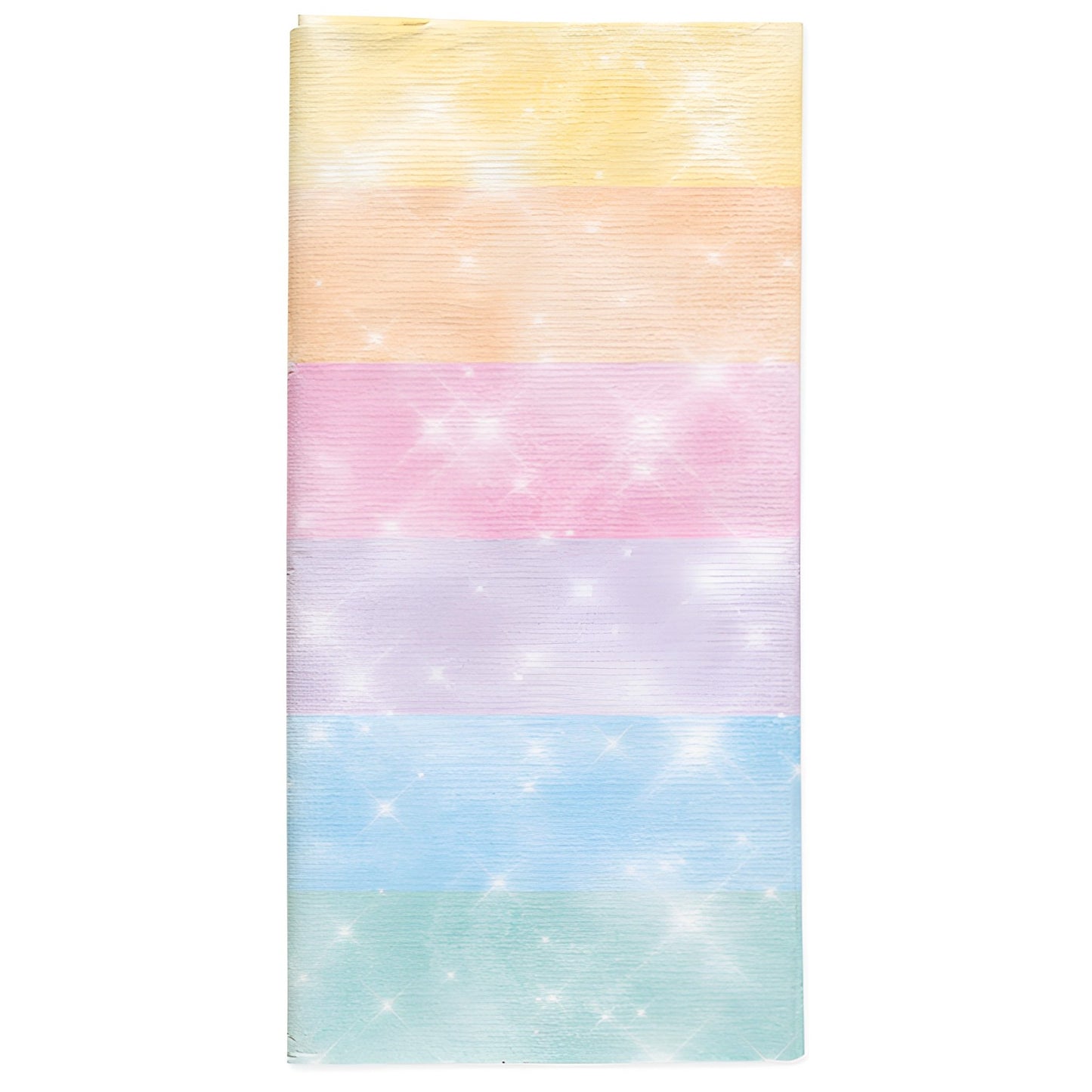 Τραπεζομάντηλο πάρτυ Παστέλ Sparkle(120cm x 180cm)