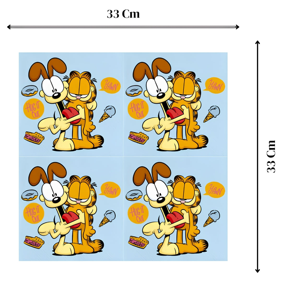 Χαρτοπετσέτες – Garfield (20 τεμ)