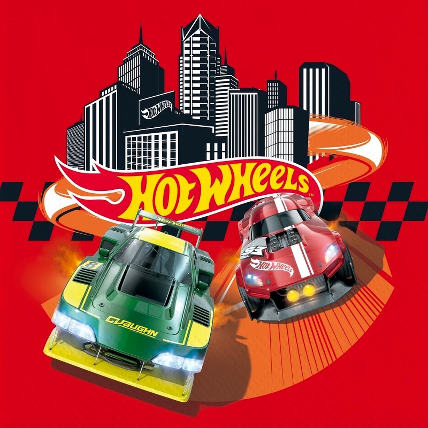 Χαρτοπετσέτες – Hot Wheels (20 Τεμ)