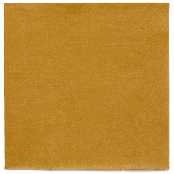 Χαρτοπετσέτες χρυσές Creme Brulee (20 τεμ)